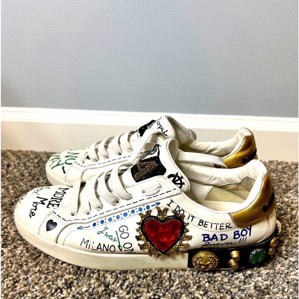 Size 10.5 Mens Dolce&Gabbana Portofino Sneaker